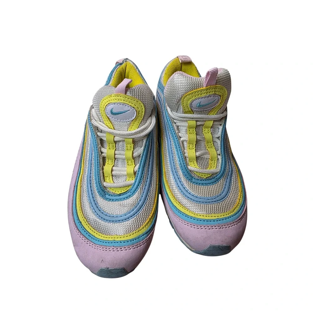 Nike Air Max 97 Pastel‎ Pink Blue Yellow Sneakers BB7898-123 Womens 6.5 W2